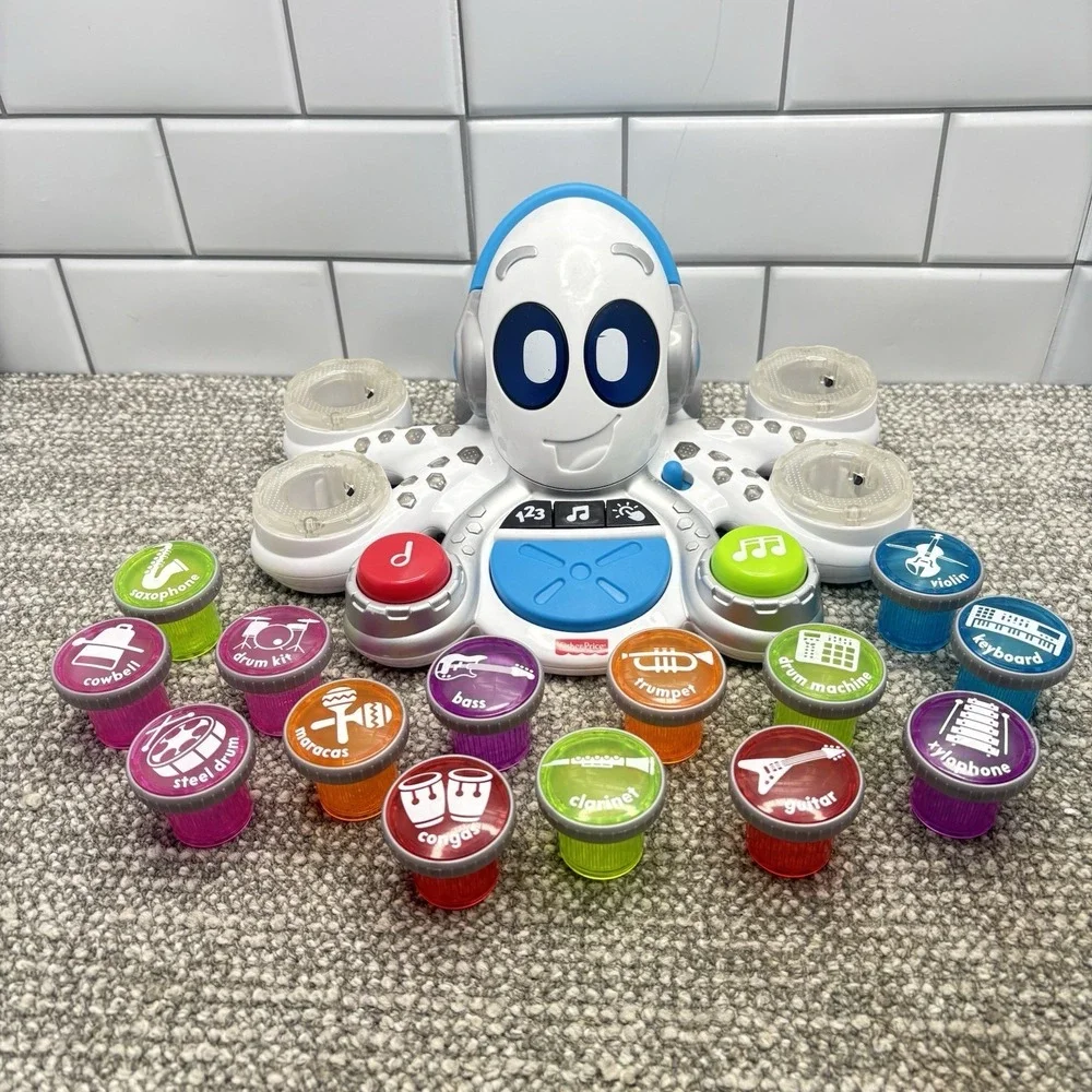 Fisher Price Rocktopus Octopus Think and Learn Educational Musical Toy